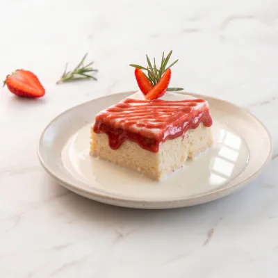 STRAWBERRY MILK CAKE